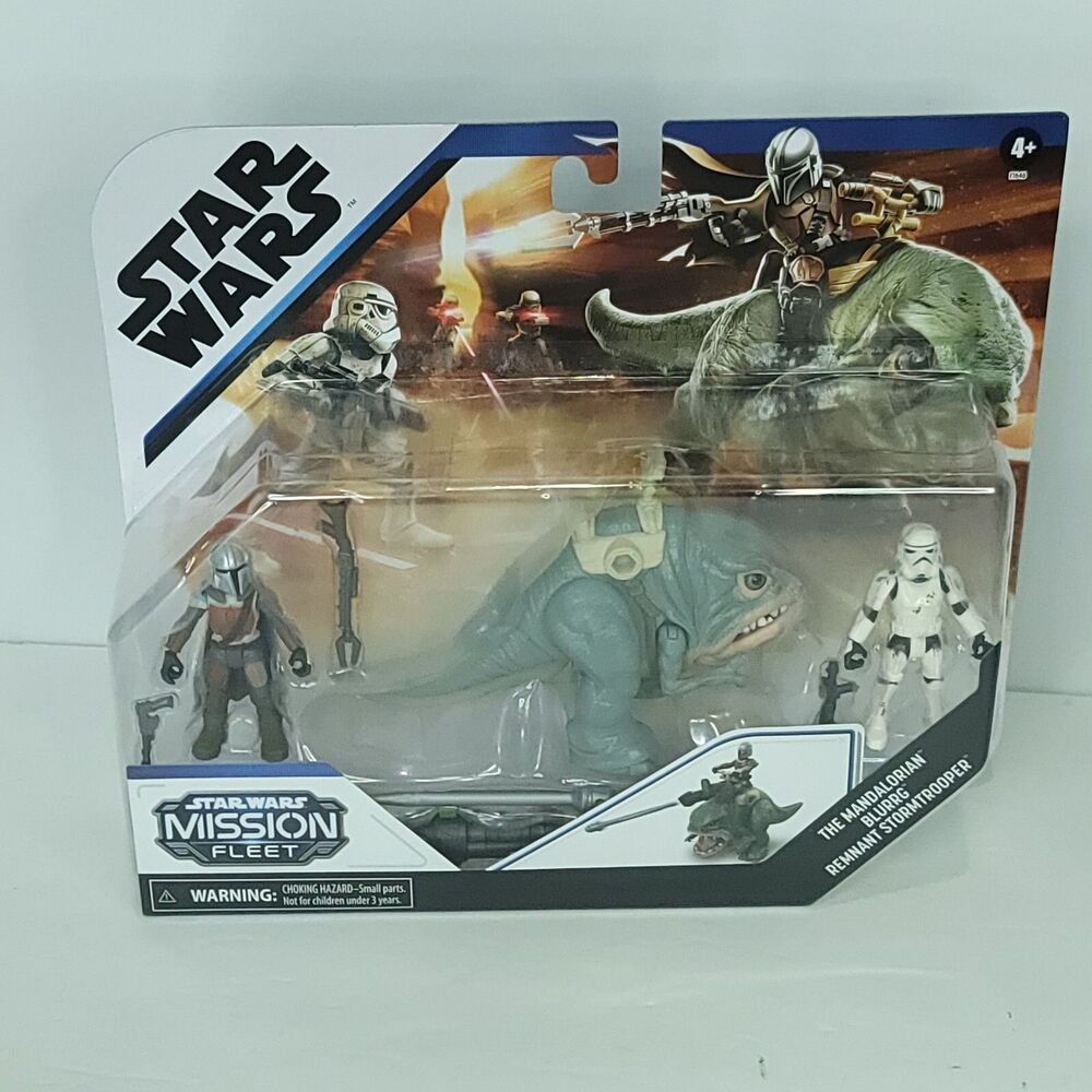 Star Wars Mission Fleet The Mandalorian Blurrg Remnant Stormtrooper New Hasbro